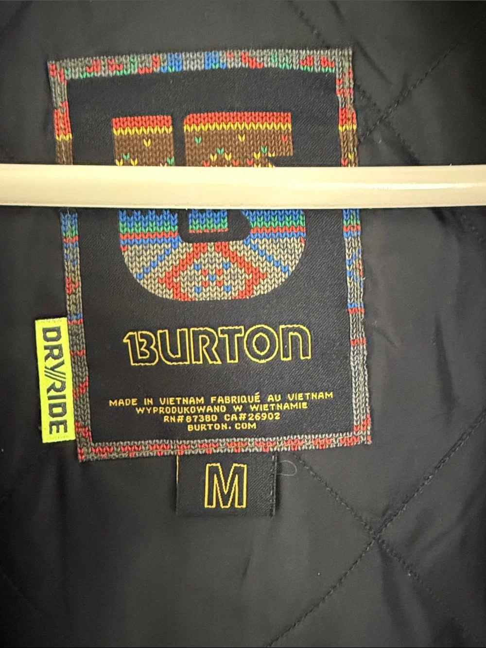 Burton durable hooded